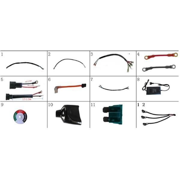 T-Max Roughrider 1000w Quad Bike 3 Function Wiring Loom
