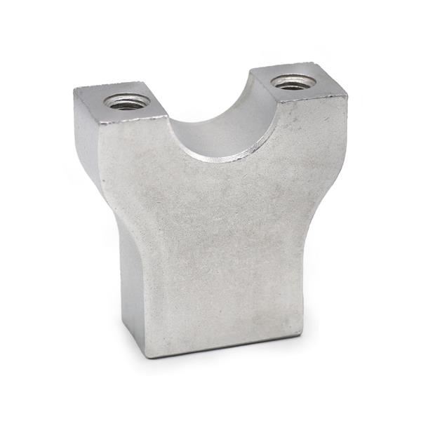 M2R 90R Handlebar Bottom Clamp Silver (Post 2021)
