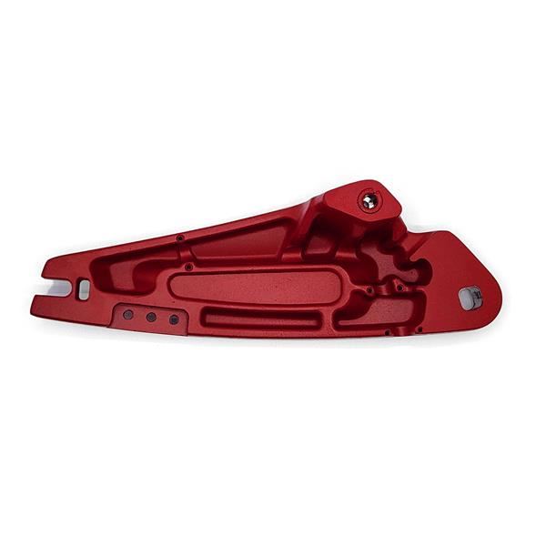ZERO 10X 60v 2400w Electric Scooter LHS  Rear Red Suspension Arm