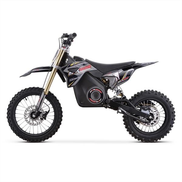 FunBikes MXR 1600w 48v Lithium Electric Motorbike 14/12 68cm Grey Kids Dirt Bike
