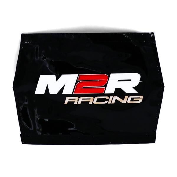 M2R Bar Pad Cover For Crossbar Handlebars - Black with M2R Logo