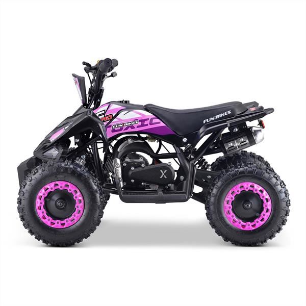 FunBikes Toxic 50cc Pink Kids Petrol Mini Quad Bike