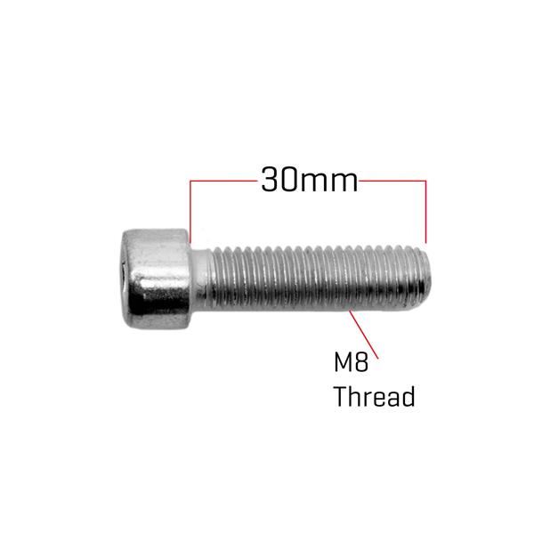M2R 90R Handlebar Clamp Top Bolt