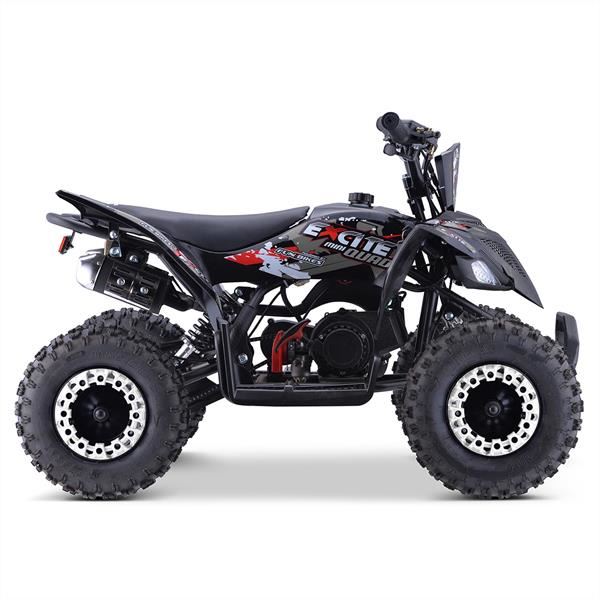 Excite 50cc Grey Kids 2023 Premium Mini Quad Bike