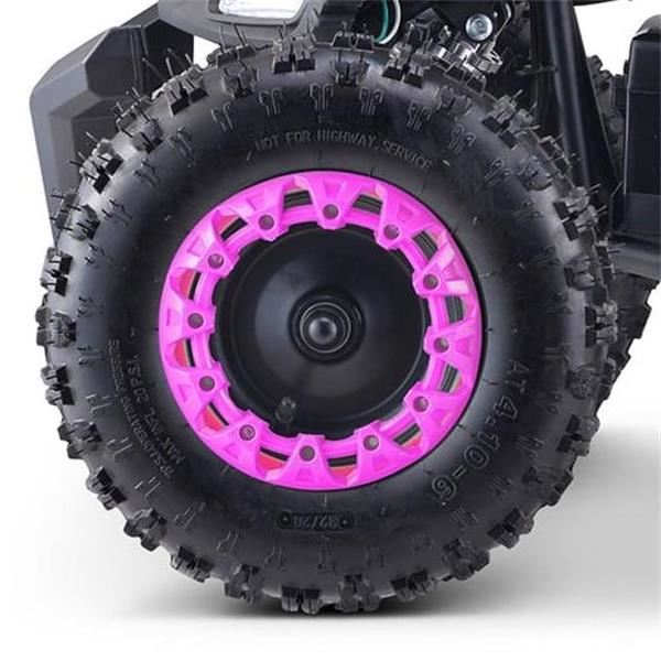 FunBikes Toxic 50cc Pink Kids Petrol Mini Quad Bike