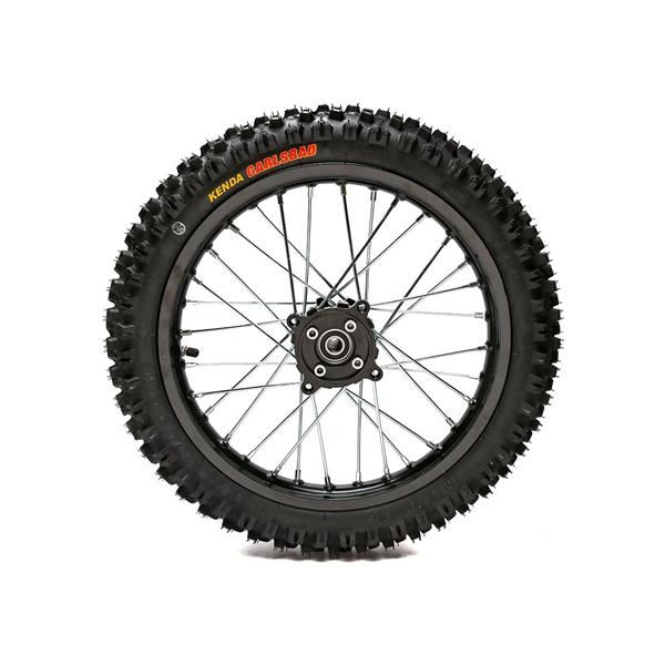 Pit Bike Black CNC Wheels Kenda Tyres SDG Hub 14 12