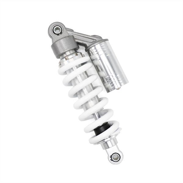 Pit Bike Rear Shock Absorber 280mm Piggy Back Silver/White