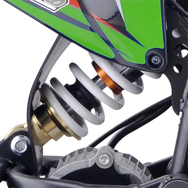 FunBikes MXR 1500w 48v Lithium Electric Motorbike 14/12 68cm Green Kids Dirt Bike