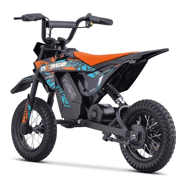 FunBikes MX350 Orange Electric Kids Dirt Bike