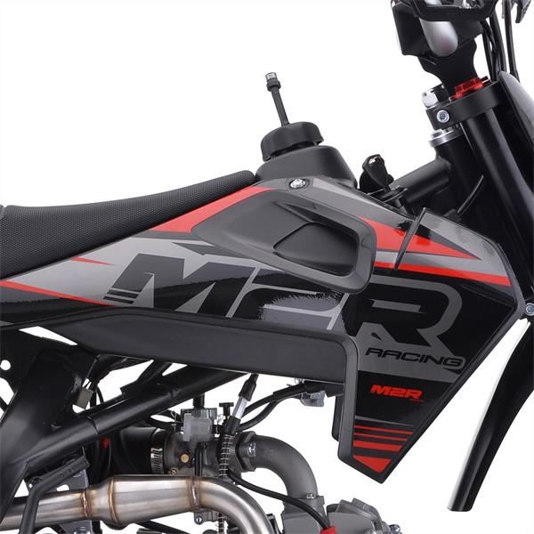 M2R RS-R 125 125cc 17/14 86cm Black/Grey Dirt Bike