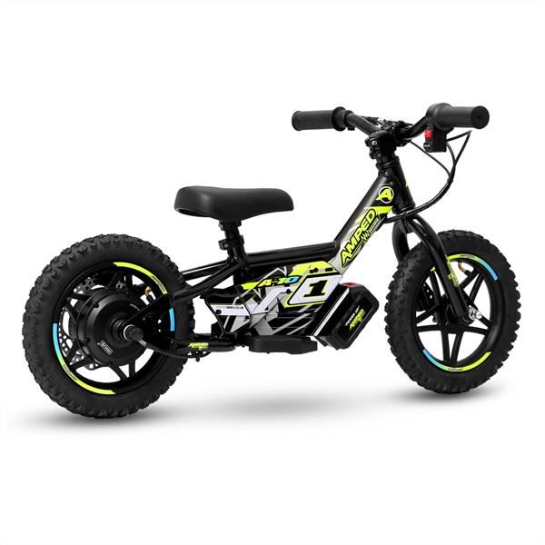 Amped A10 150w 18v 5.2ah Li Black Kids Electric Balance Bike