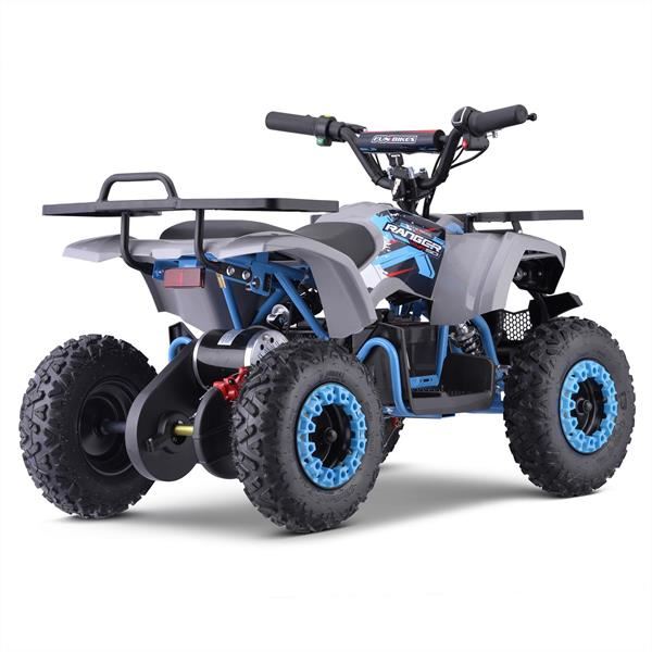 FunBikes Ranger 800w Blue Kids Electric Mini Quad Bike V2
