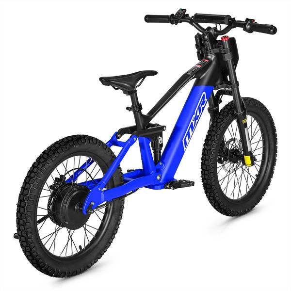 FunBikes MXR Freestyle 20 750w 36v Li 20/20 Blue Electric MX Bike
