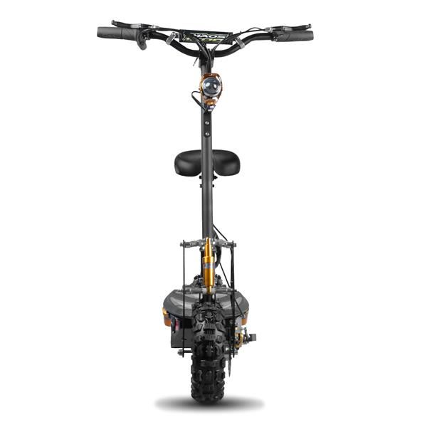 Chaos 1600w 48v SLA Hub Drive Black Off Road Electric Scooter