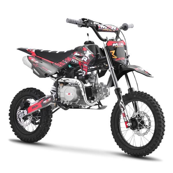 M2R Racing KX110F 110cc 14/12 76cm Red Semi-Auto Pit Bike 2025 Model