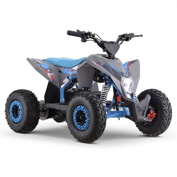 FunBikes T-Max Roughrider 1000w Electric Blue Kids Quad Bike