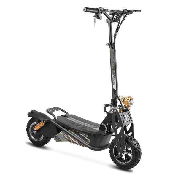 Chaos GT1600 Sport 48v 15.6ah Li Hub Drive Black Off Road Electric Scooter
