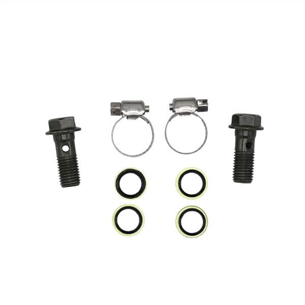 Pit Bike Oil Cooler Performance Upgrade Lines & Fixing Kit M10