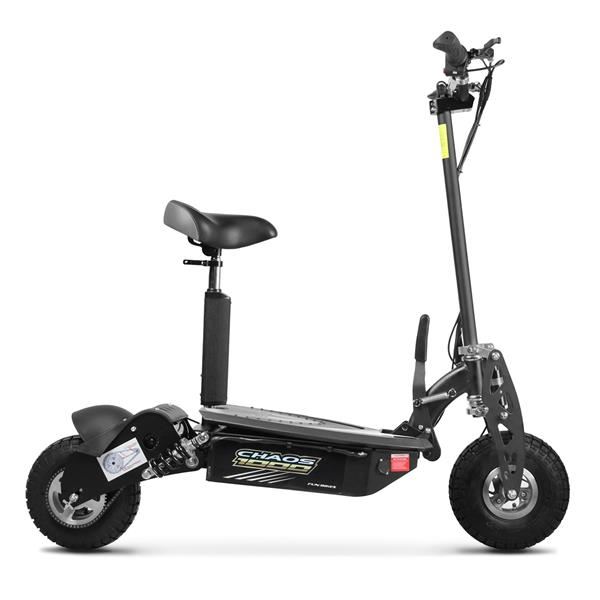 Chaos 1000w 48v SLA Electric Scooter Black [IP54]