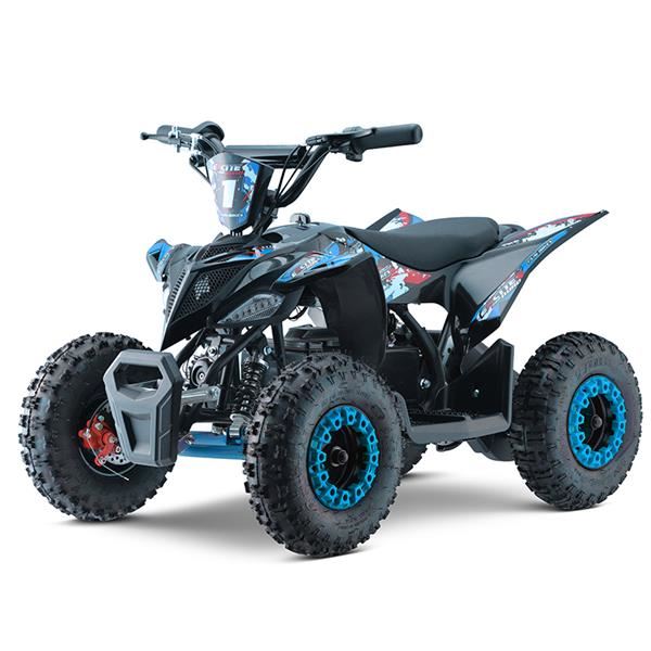 Excite 1000w Blue Kids 2023 Premium Electric Mini Quad Bike 