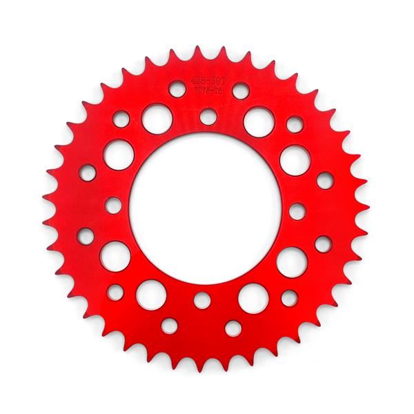 Pit Bike Red CNC Rear Sprocket 39T 428P