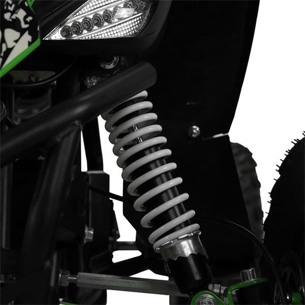 FunBikes X-Max Roughrider 1500w Lithium Electric Green Junior Quad Bike