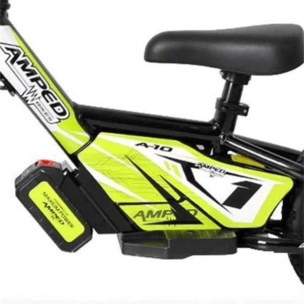 Amped A10 Black 100w Electric Kids Balance Bike