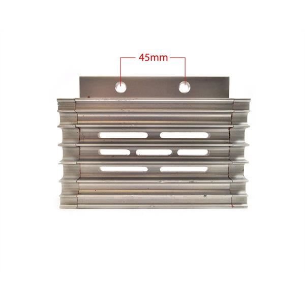 Pit Bike Oil Cooler Kit Silver