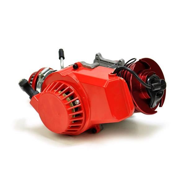 Mini Moto, Quad, Motard, Dirt Bike 50cc Race Engine Red