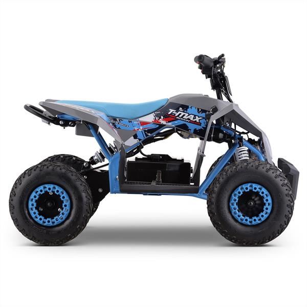 FunBikes T-Max Roughrider 1000w Electric Blue Kids Quad Bike