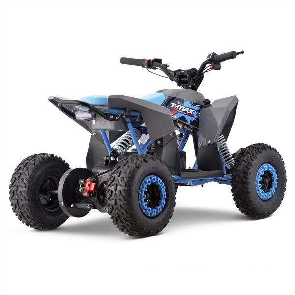 FunBikes T-Max Roughrider 1000w Electric Blue Kids Quad Bike
