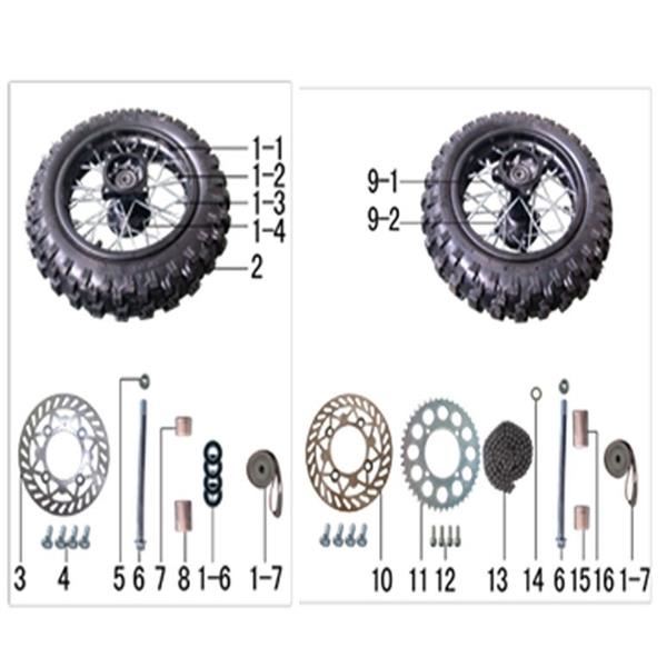M2R 50R Rear Sprocket