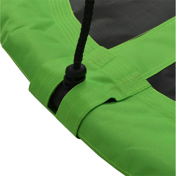 Single Canvas Swing: Durable Galvanized Frame with 600D Oxford Cloth Seat