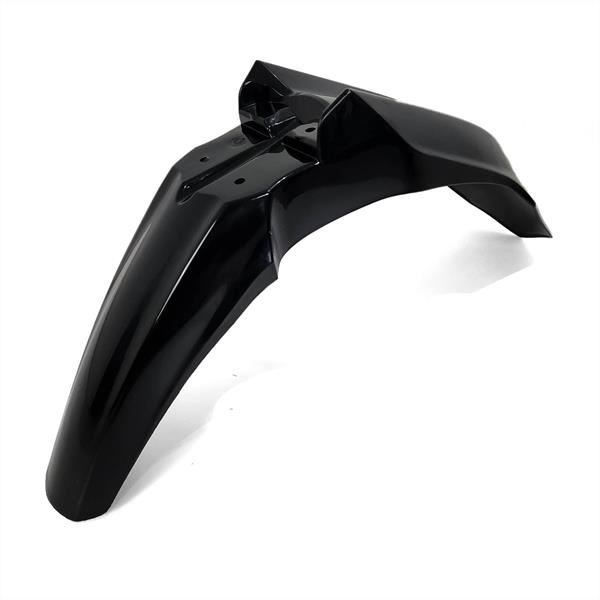 10Ten 250RX Dirt Bike Front Mudguard Black