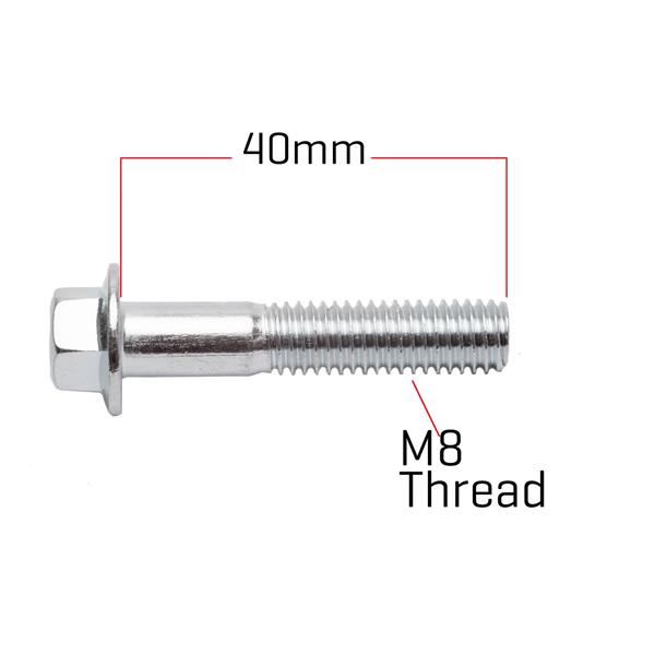 M2R 90R Handlebar Bottom Clamp To Triple Clamp Bolt