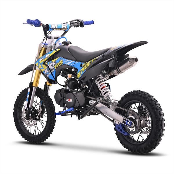 M2R Racing KXF125 120cc 14/12 76cm Black Blue Pit Bike