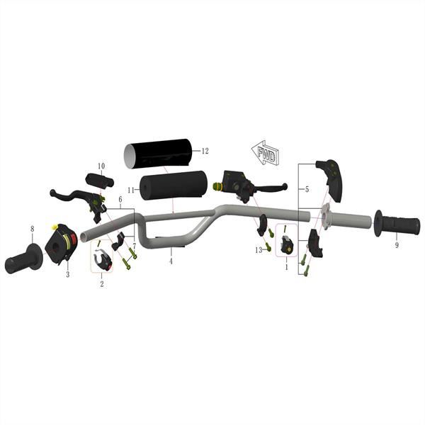 M2R RS-R 125cc/140cc Dirt Bike Clutch Cable Rubber End Sleeve