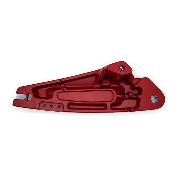 ZERO 10X 60v 2400w Electric Scooter RHS Rear Red Suspension Arm