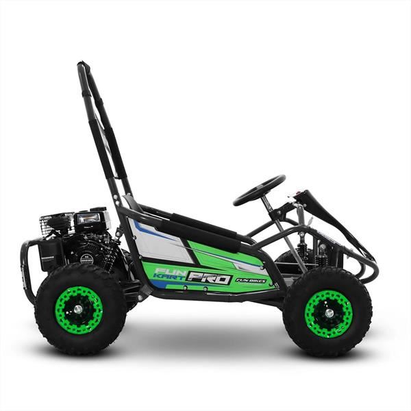 FunBikes Funkart Pro 98cc Green Kids Petrol Go Kart