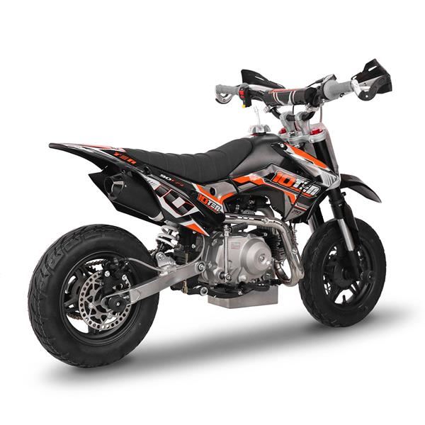 10Ten 90R 90cc Motorbike 62cm Semi-Automatic Mini Supermoto Pit Bike