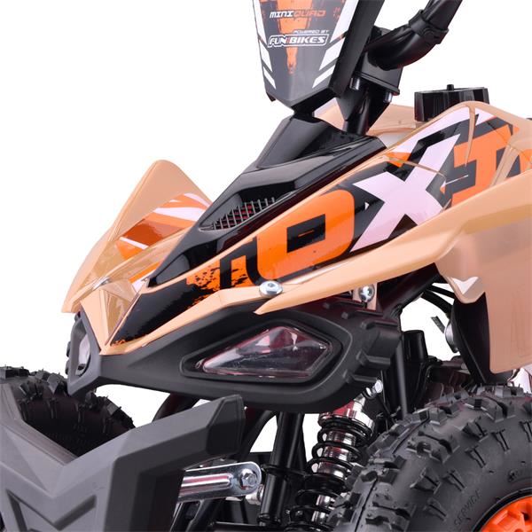 FunBikes Toxic 50cc Orange Kids Mini Petrol Quad Bike