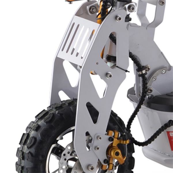 Chaos GT1600 Sport 48v Lithium Hub Drive Off Road White Adult Electric Scooter