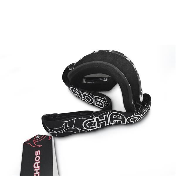 Chaos Kids MX Goggles Black/White