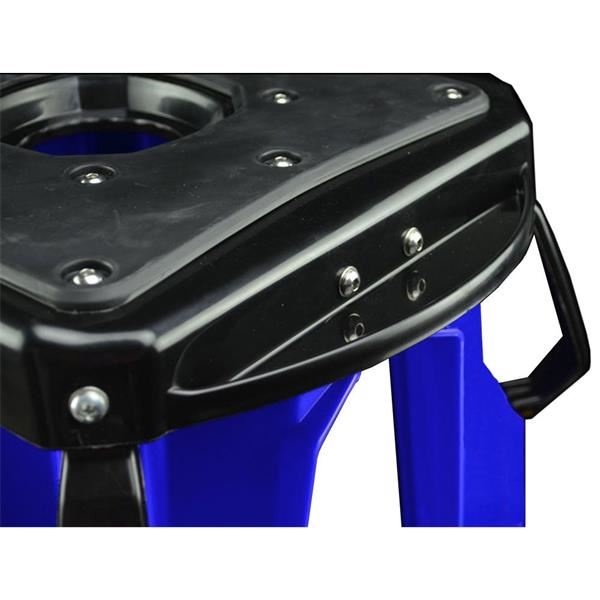 Dirt Pit Bike Pro MX Ridge Blue Stand
