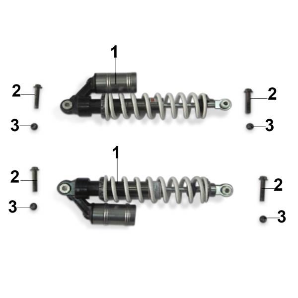 Xtrax Sport 250cc Quad Bike Front Shock Absorber Bolt