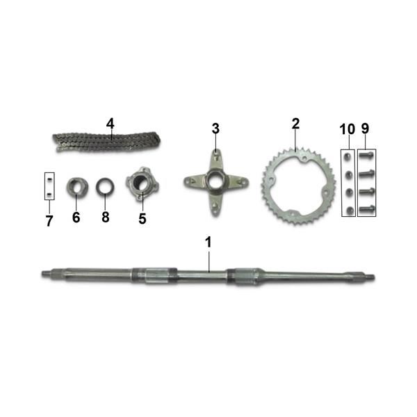 Xtrax Sport 250cc Quad Bike Rear Sprocket Flange