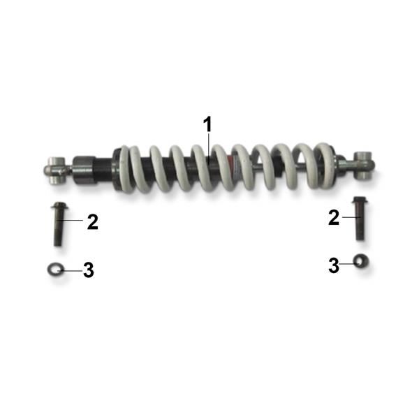 Xtrax Sport 250cc Quad Bike Rear Shock Absorber Lock Nut