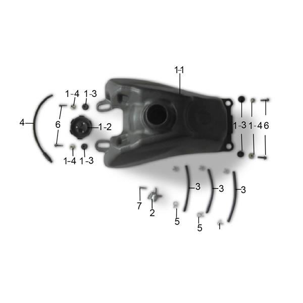 Xtrax Sport 250cc Quad Bike Fuel Tap Bolt