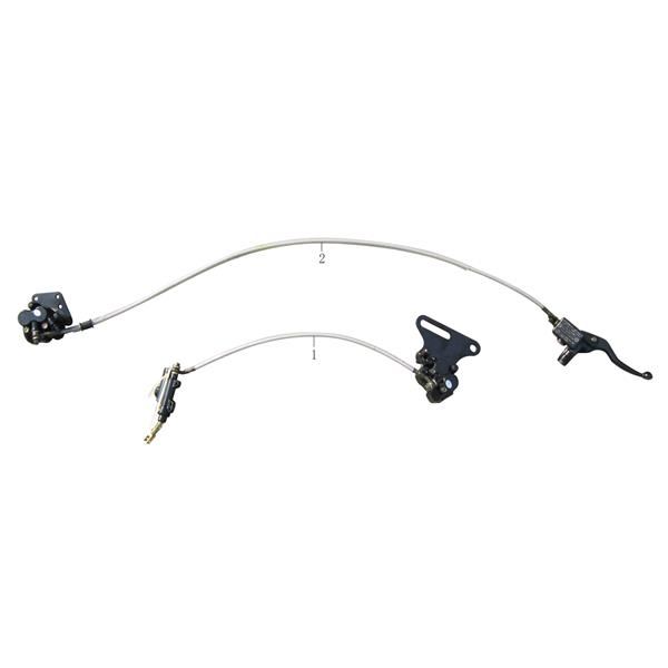 M2R RS-R 250cc Dirt Bike Rear Brake Assembly